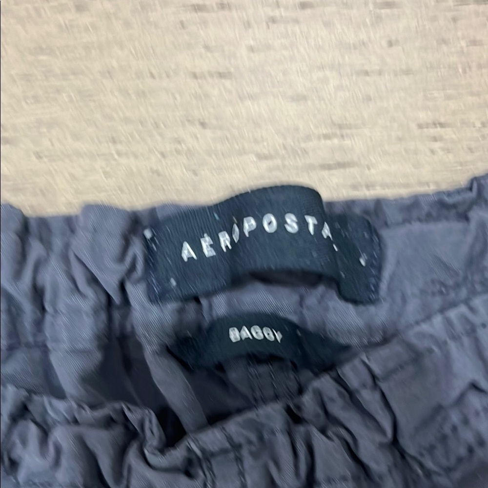 Gray Drawstring Pants - Picture 2 of 4